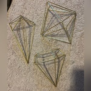 Set of 6 Geometric Wall Decor